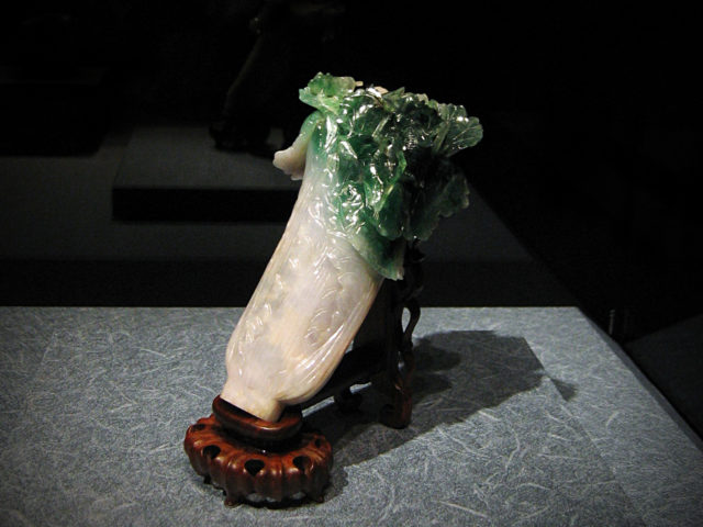 故宮博物館と言えば　　翠球白菜