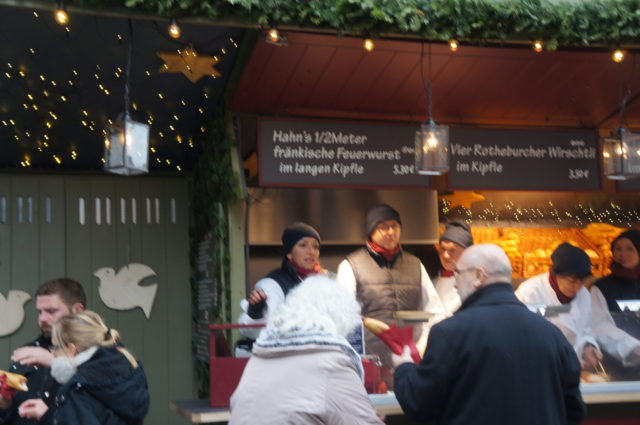 クリスマスマーケット　ドイツ　バイエルン州にて